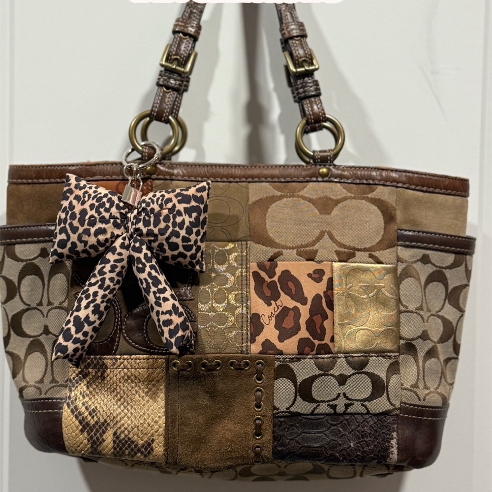 Coach Patchwork Tote Bag